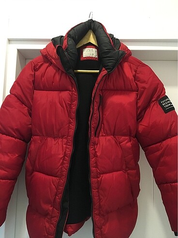 Zara çocuk içi Polarlı kışlık mont