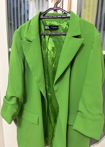 xl Beden Yeşil Blazer Ceket