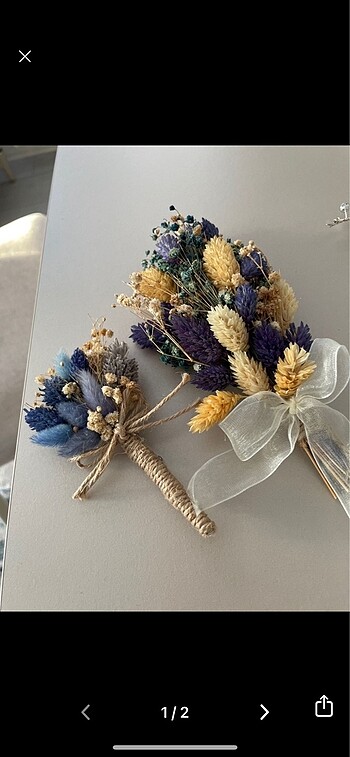 Diğer Damat çiçeği ile tepsi çiçeği