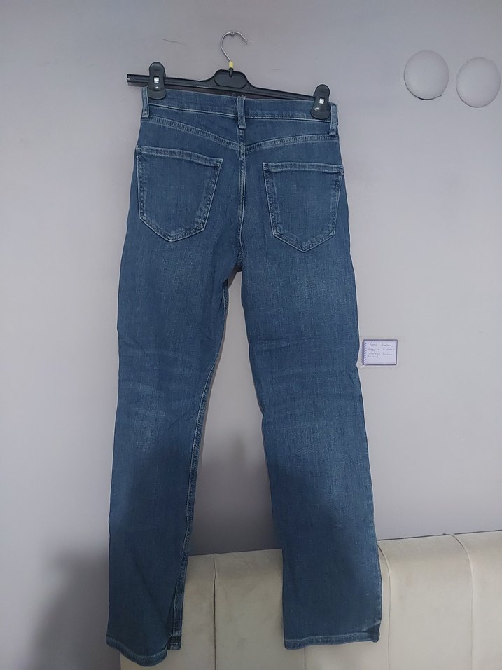 Zara Kadın Denim Pantolon - Görsel 4