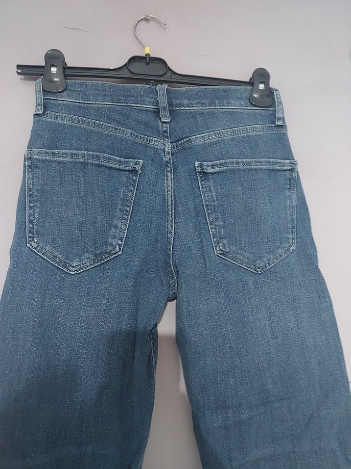 Zara Kadın Denim Pantolon - Görsel 5