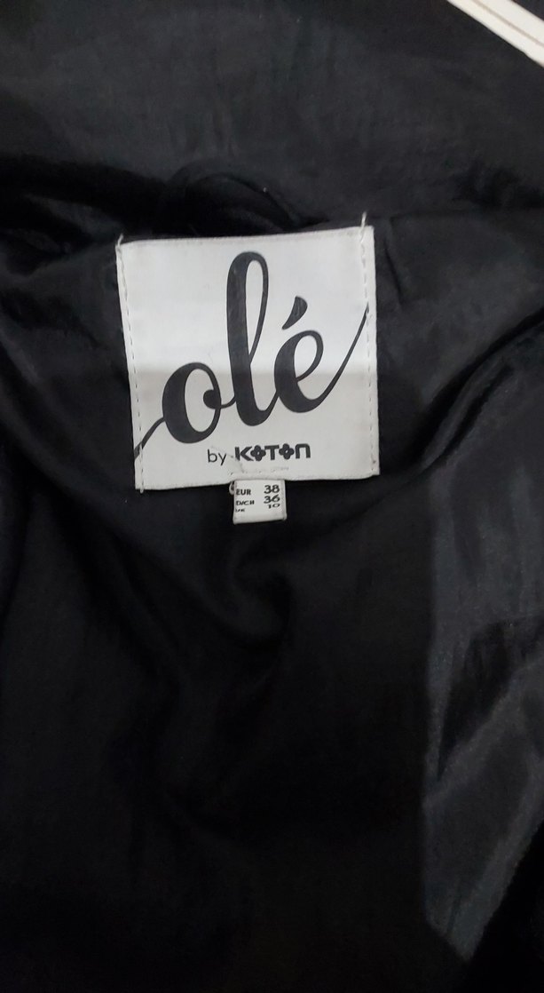 Koton Siyah Kadın Mont - Görsel 2