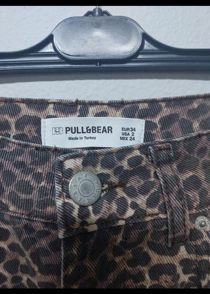 Pull&Bear Leopar Pantolon - Görsel 2