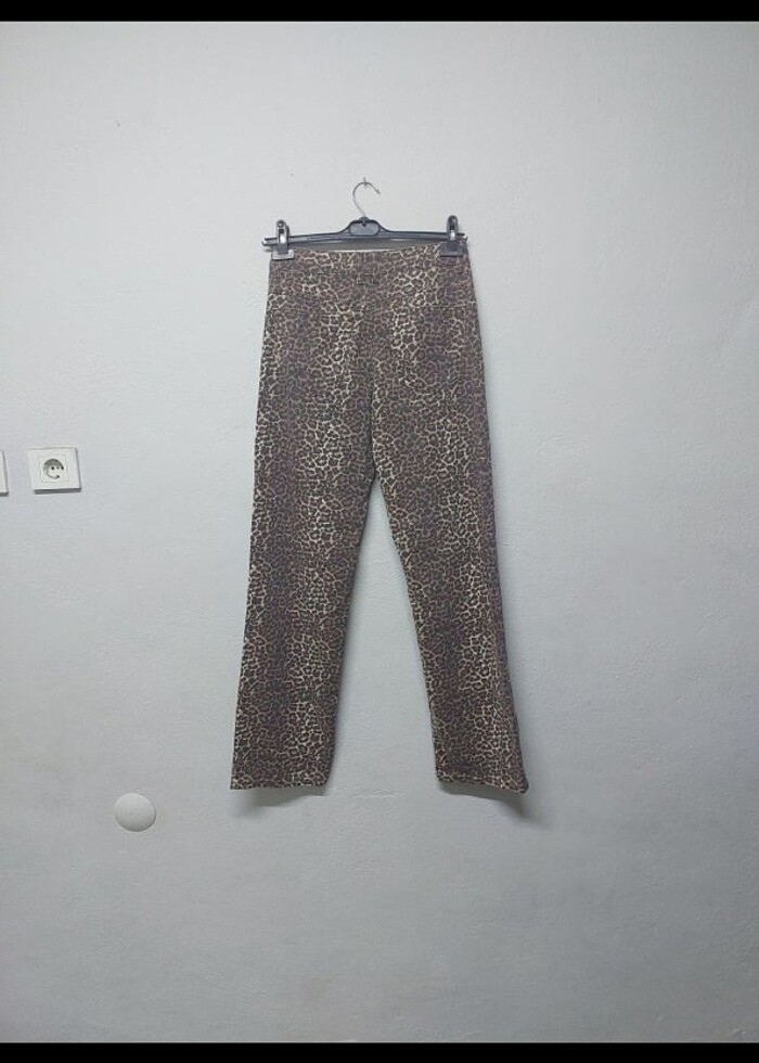 Pull&Bear Leopar Pantolon - Görsel 3
