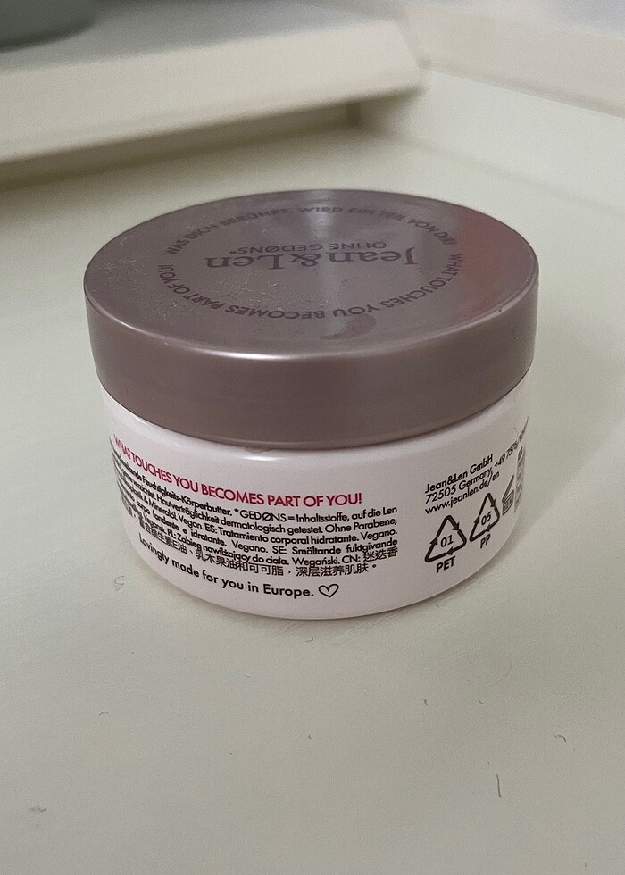 Jean&Len Vücut Bakım Kremi - Görsel 2