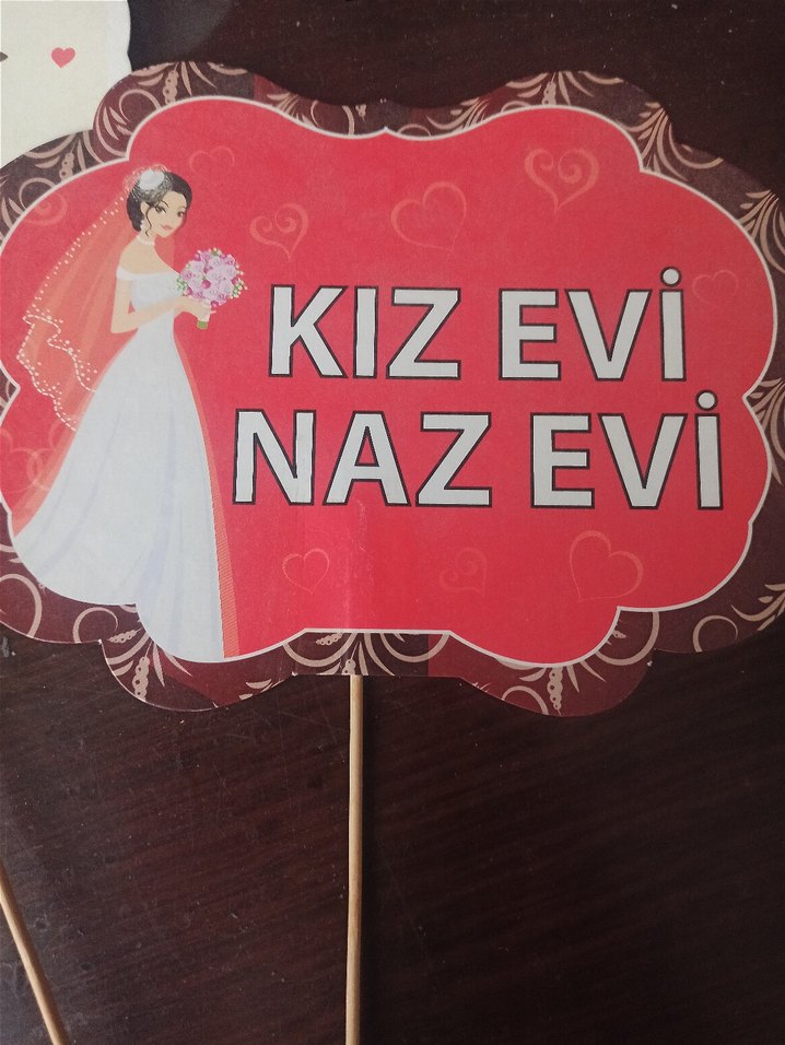Kız Evi Naz Evi Konuşma Balonları - Görsel 3