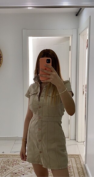 Zara Zara kot elbise