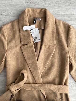s Beden camel Renk H&M camel etiketli kaban