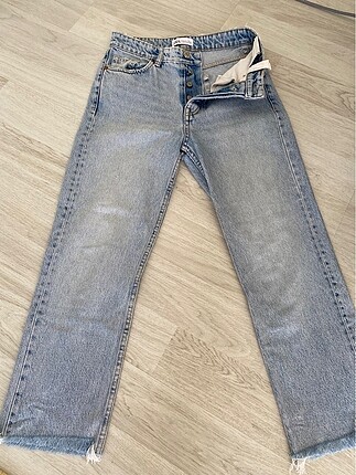 Zara Zara düğmeli jean
