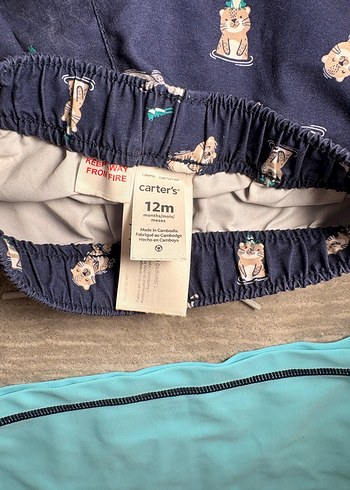 Carters Erkek Çocuk Baskılı Kısa Kollu Mayo Takımı - Görsel 3