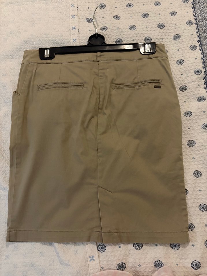 Mango 34 beden Bej Kısa Etek - Görsel 3