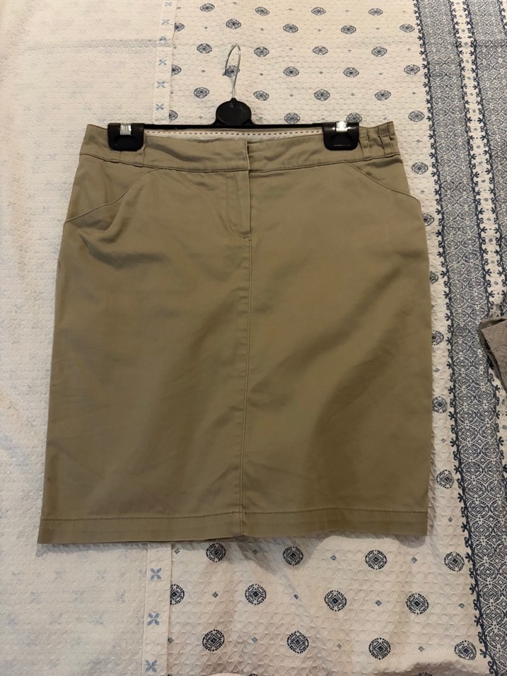 Mango 34 beden Bej Kısa Etek - Görsel 2