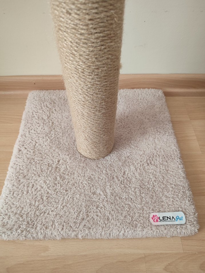 Bej Kedi Tırmalama Direği 82 cm - Görsel 2