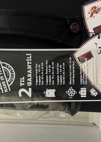 Siyah Erkek Seyahat Bavulu - USPA Sport - Görsel 4