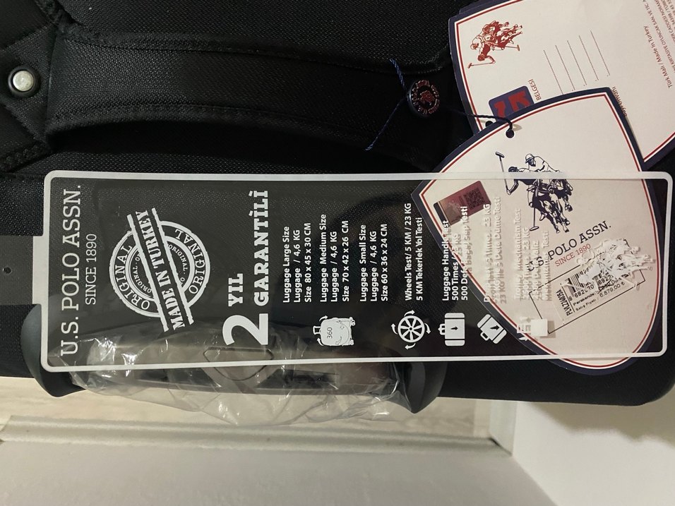 Siyah Erkek Seyahat Bavulu - USPA Sport - Görsel 4