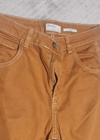 36 Beden taba Geniş Kesim genckiz Pantolon