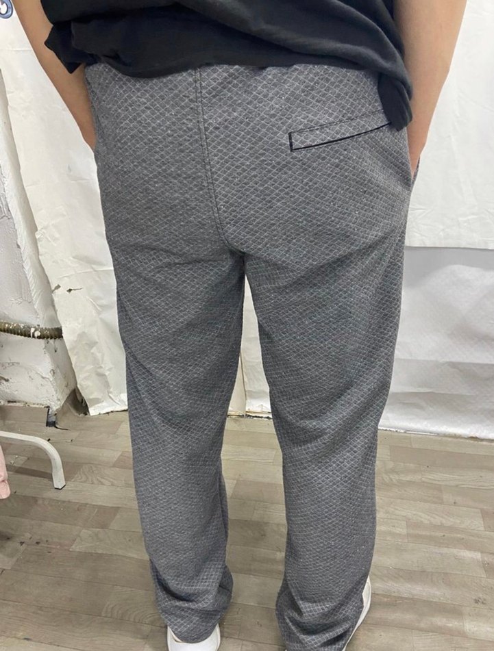 Siyah Erkek Rahat Kesim Eşofman Altı - Görsel 2