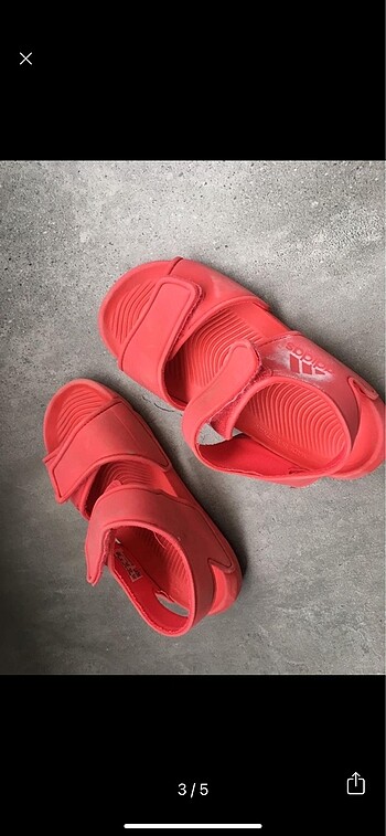 30 Beden pembe Renk Adidas sandalet