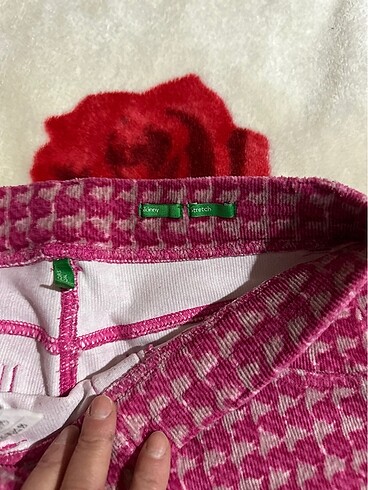 Benetton yünlü tayt - Görsel 2