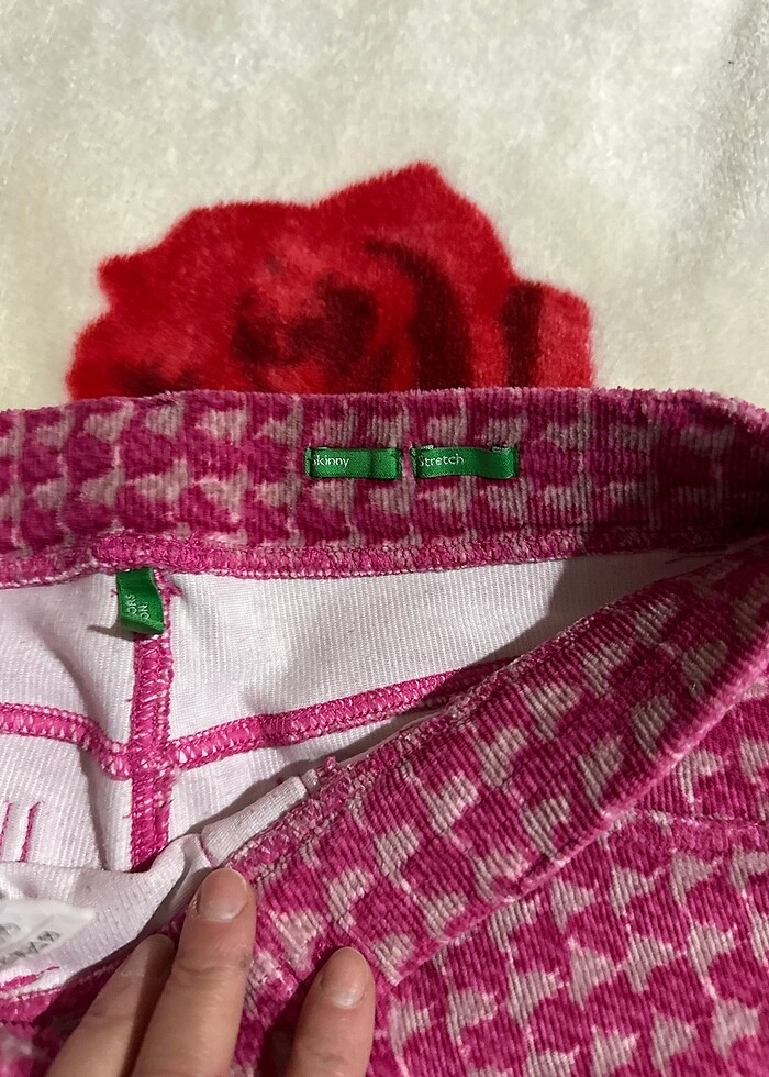 Benetton yünlü tayt - Görsel 2