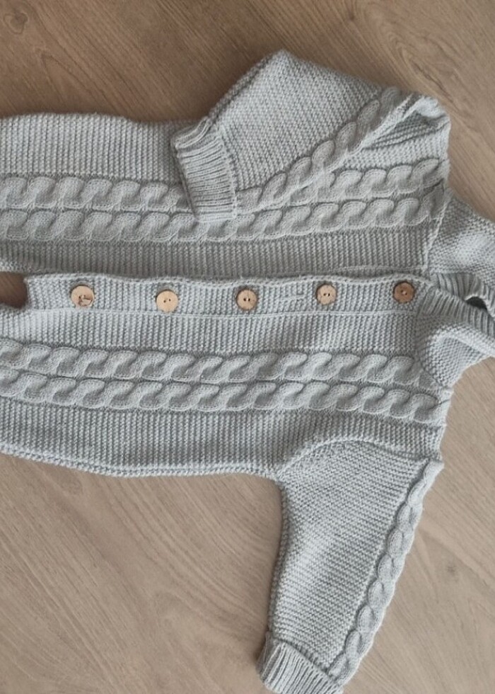 3-12 ay Hırka Tulum  - Görsel 3