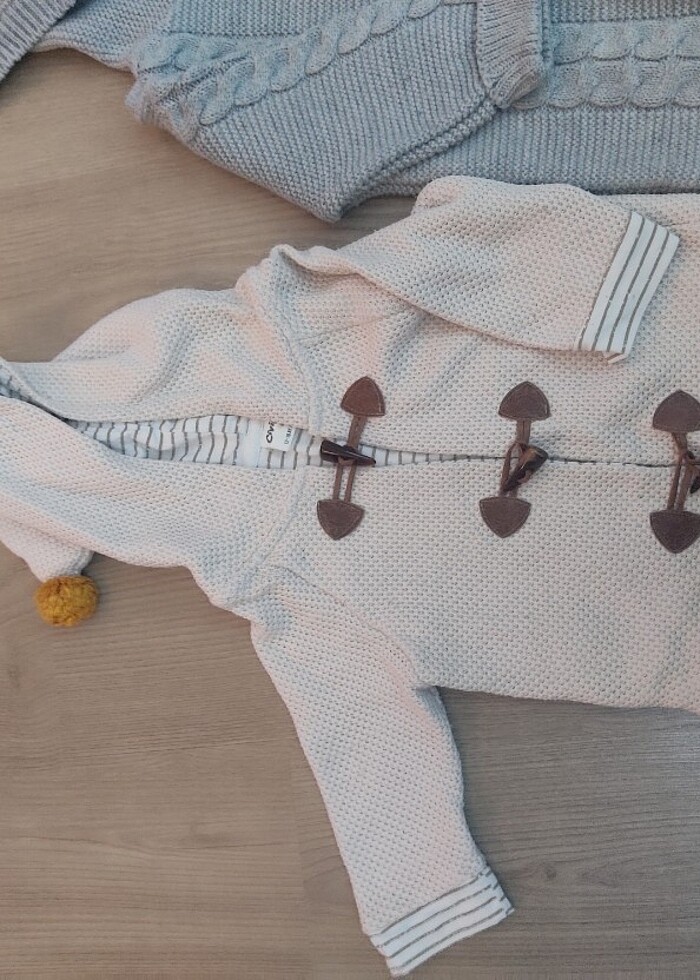 3-12 ay Hırka ve Ceket. İkisi birlikte 200 TL - Görsel 2