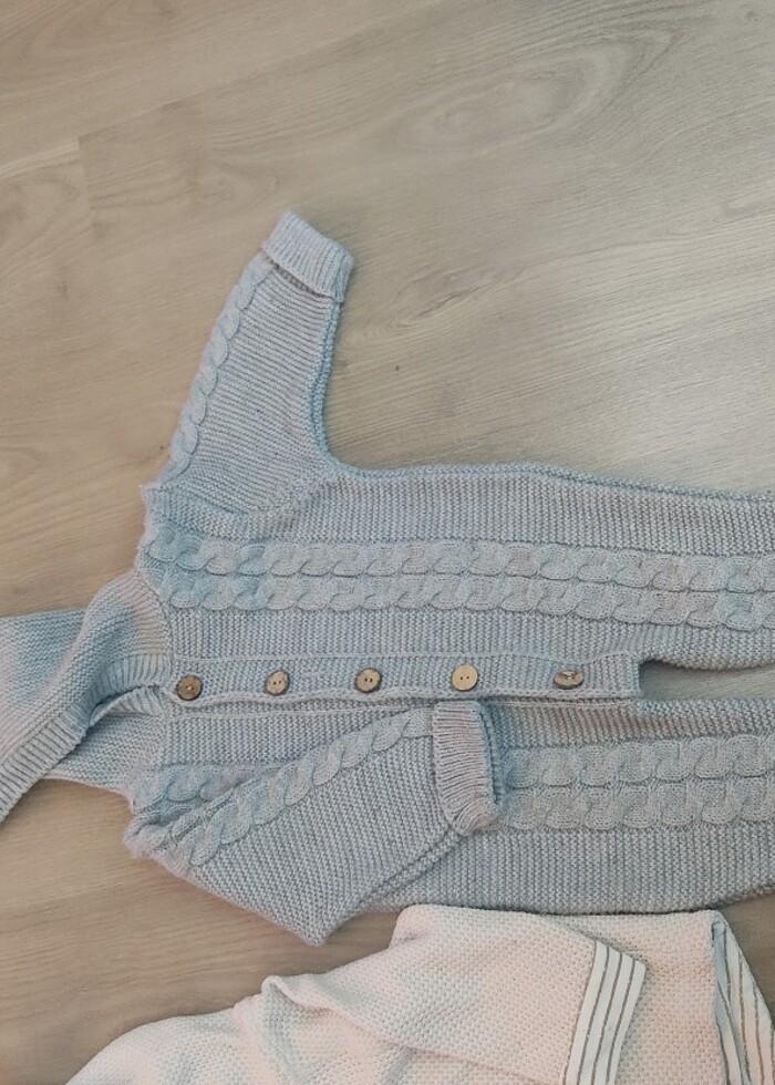 3-12 ay Hırka ve Ceket. İkisi birlikte 200 TL - Görsel 3