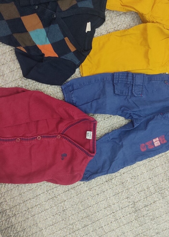 6-24 ay arası kiyafetler. Hepsi 280 TL - Görsel 2