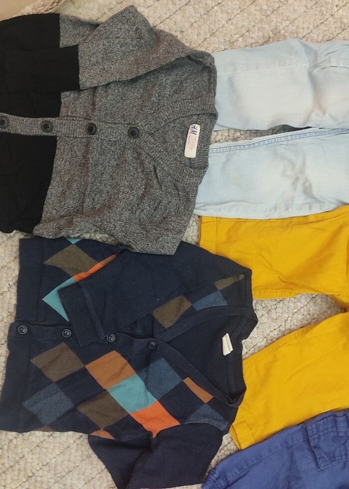 6-24 ay arası kiyafetler. Hepsi 280 TL - Görsel 3