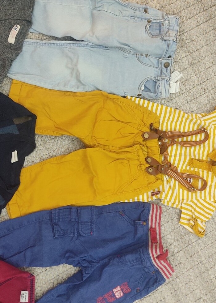 6-24 ay arası kiyafetler. Hepsi 280 TL - Görsel 4