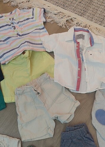 6-24 ay arası bebek kıyafetleri. Hepsi 280 TL - Görsel 5
