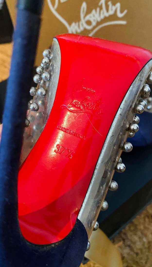 Christian Louboutin Topuklu Stiletto - Görsel 4