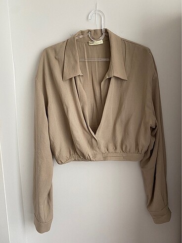 Pull and Bear Crop Bluz