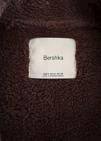 Kahverengi Kürklü Deri Biker Ceket - Görsel 4