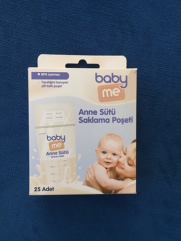 Babyme süt saklama poşeti