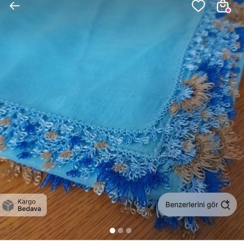 4 adet iğne oyasi yazma - Görsel 2