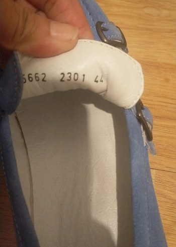 Mavi Süet orjinal erkek ayakkabı - Görsel 7