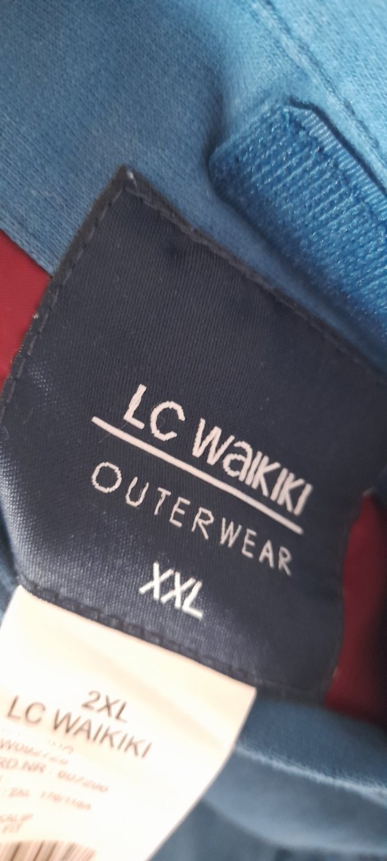 LC Waikiki Erkek XXL bordo çift taraflı mevsimlik - Görsel 2