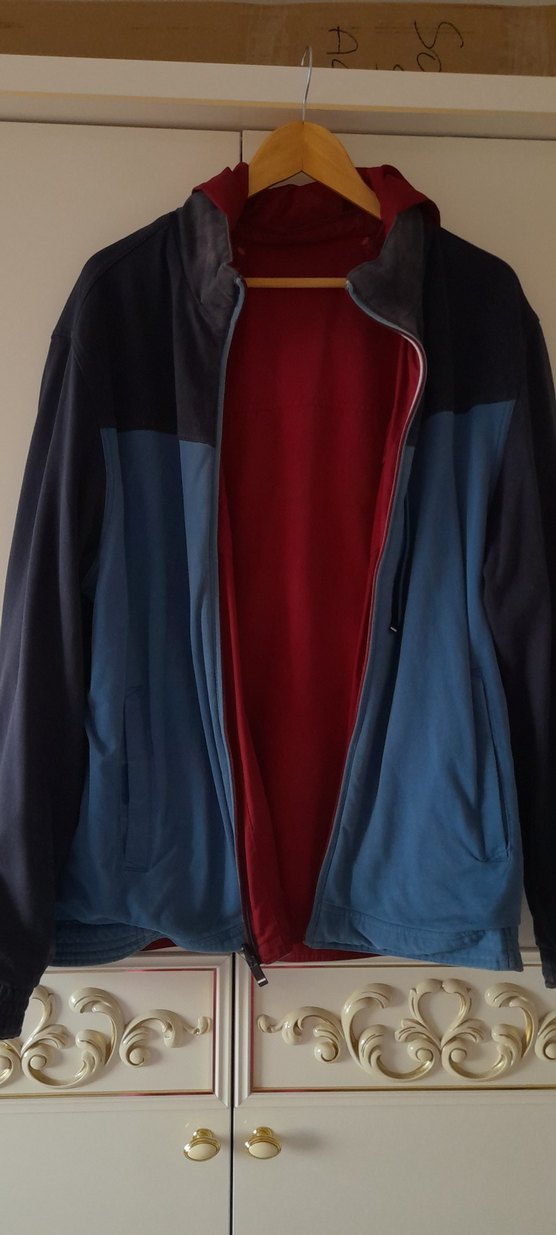 LC Waikiki Erkek XXL bordo çift taraflı mevsimlik - Görsel 5