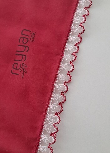  Beden bordo Renk İğne oyası yazma