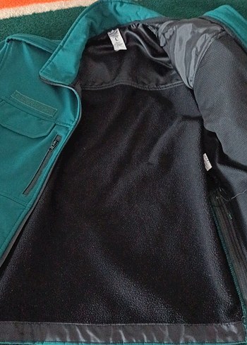 Erkek Turkuaz Fermuarlı Ceket - Görsel 5