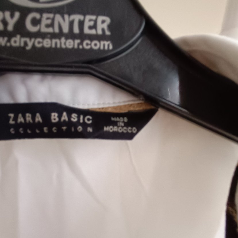 Leopar Cepli Beyaz Kadın Gömlek - Görsel 4