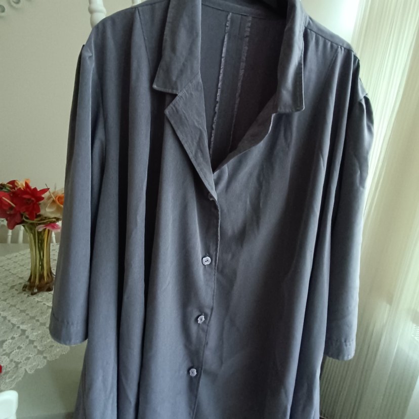 Gri nubuk özeldikim Battalboy UzunKolluGömlek.ceket olarkta kuln - Görsel 2