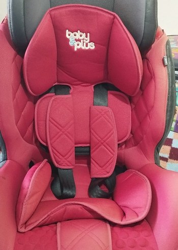 Kırmızı Baby Plus Çocuk Araba Koltuğu
