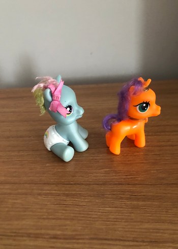 Pastel Renkli İki Pony Figürü - Görsel 2