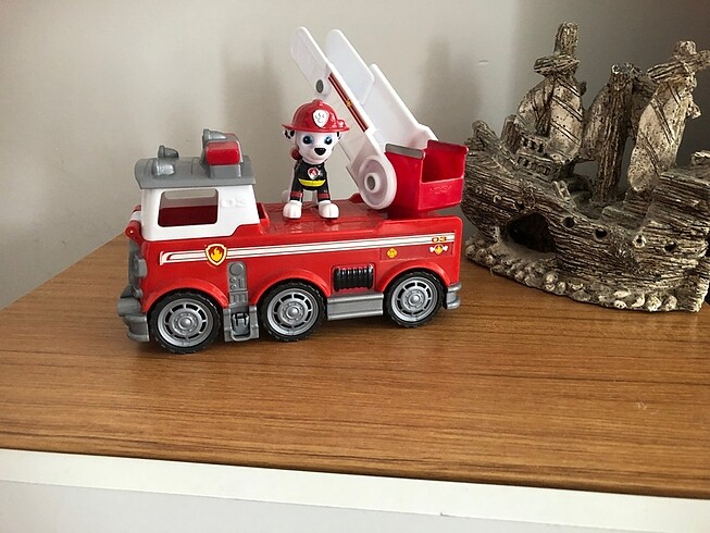  Beden Paw patrol itfaiye aracı