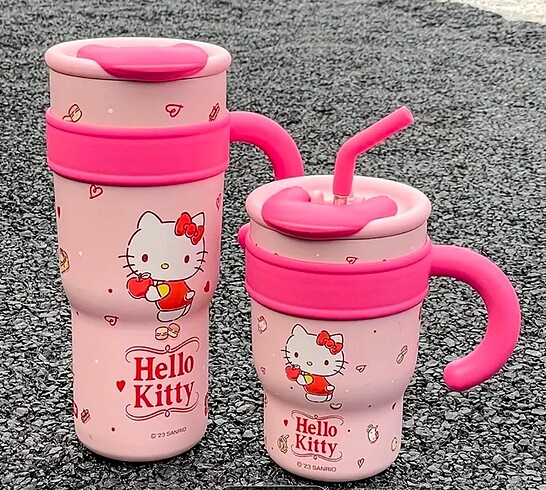 Hello Kitty İkili Termos Seti
