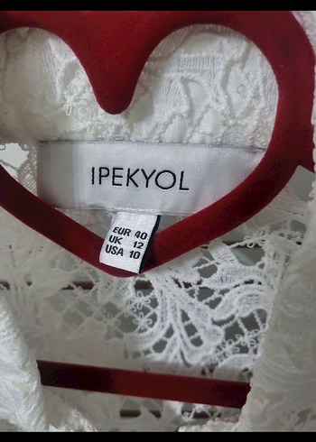 Dantel Detaylı Bohem Beyaz Kadın Ceket - Görsel 3