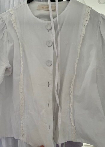 Uzun Kollu Beyaz Keten Uzun Elbise - Görsel 4