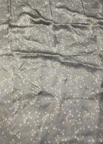 Dantel Detaylı Mor Vintage Kadın Fular - Görsel 2